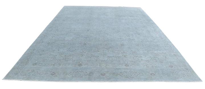 Afghan Overdye Rug 9' 10" x 13' 11" Hand-Knotted | No. AT20101