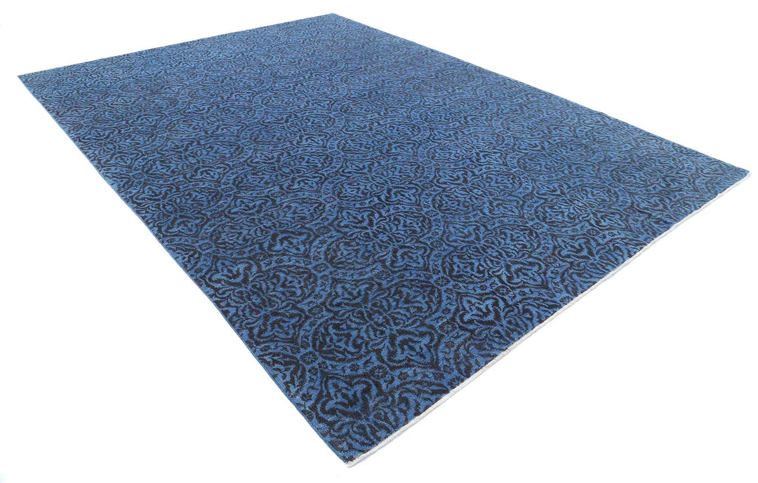 Afghan Overdye Rug 8' 10" x 11' 9" Hand-Knotted | No. AT20129