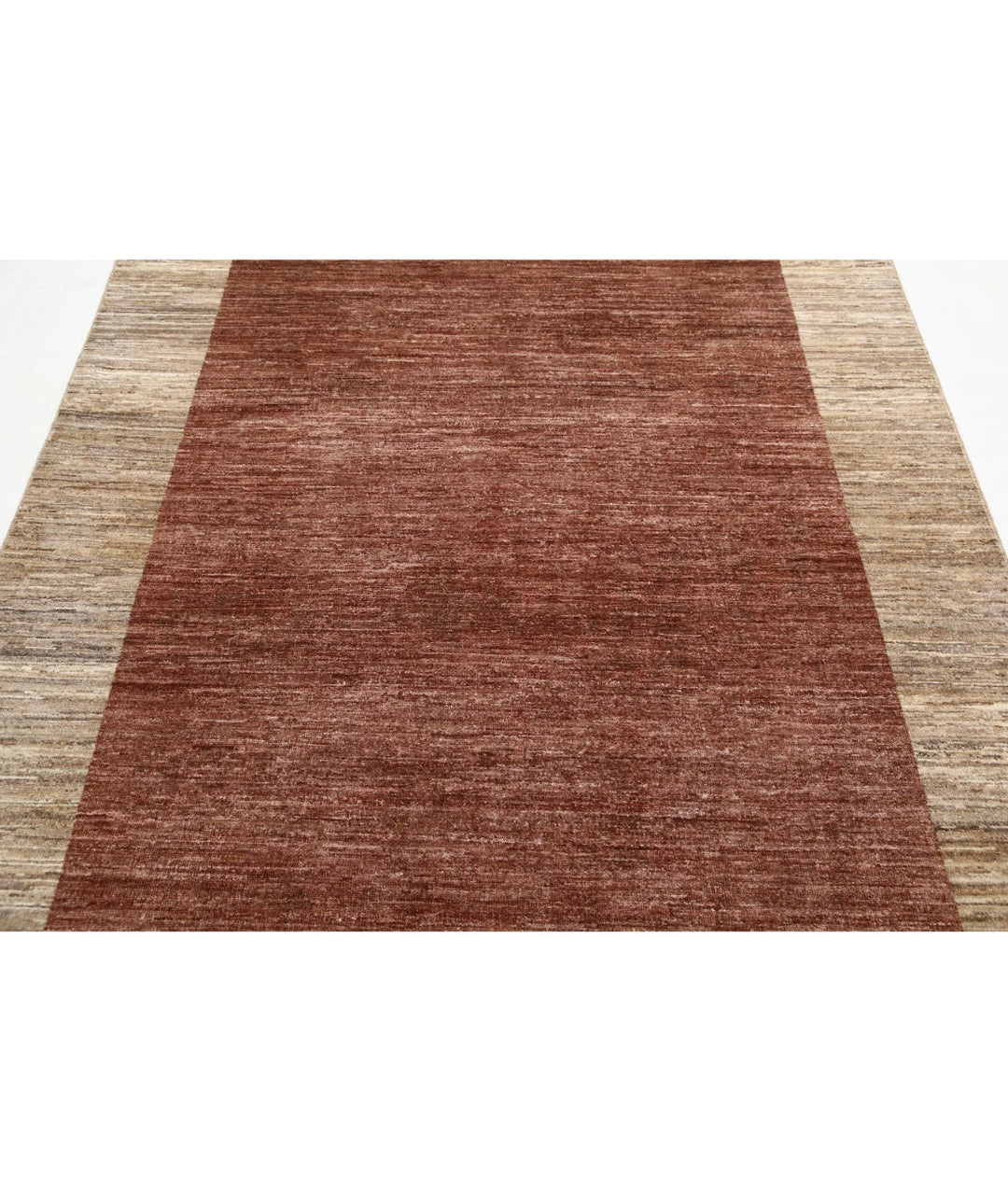 Afghan Oriental Rug 5' 6" x 7' 9" Hand-Knotted | No. AT20389