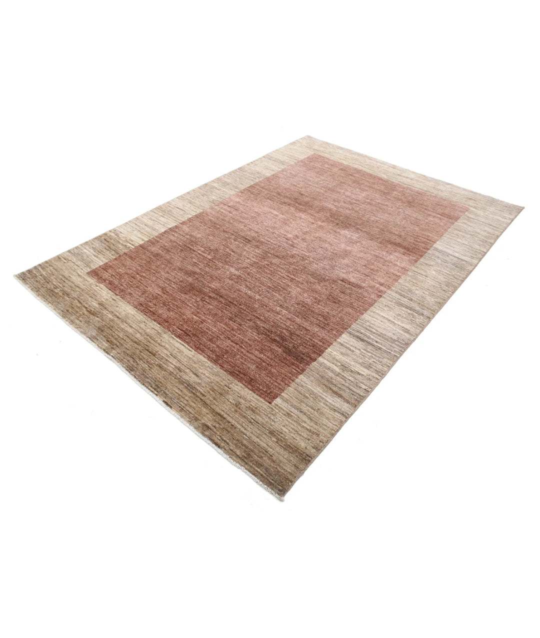 Afghan Oriental Rug 5' 6" x 7' 9" Hand-Knotted | No. AT20389