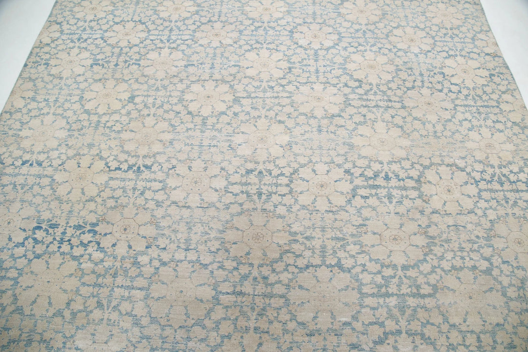 Afghan Oriental Rug 7' 9" x 9' 7" Hand-Knotted | No. AT20449