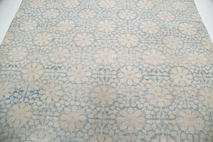 Afghan Oriental Rug 7' 9" x 9' 7" Hand-Knotted | No. AT20449