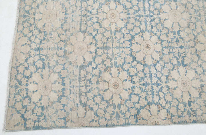 Afghan Oriental Rug 7' 9" x 9' 7" Hand-Knotted | No. AT20449