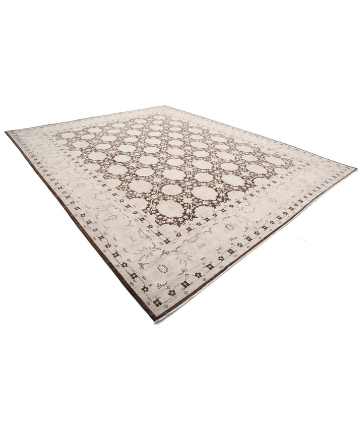 Afghan Serenity Rug 11' 8" x 14' 5" Hand-Knotted | No. AT20523
