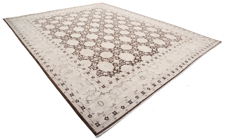 Afghan Serenity Rug 11' 8" x 14' 5" Hand-Knotted | No. AT20523