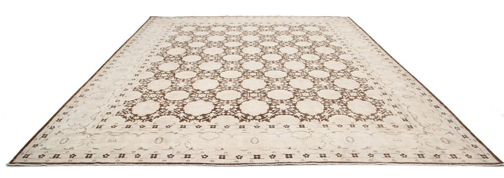 Afghan Serenity Rug 11' 8" x 14' 5" Hand-Knotted | No. AT20523