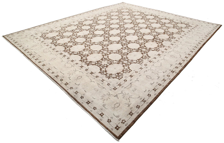 Afghan Serenity Rug 11' 8" x 14' 5" Hand-Knotted | No. AT20523