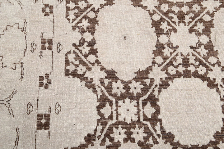 Afghan Serenity Rug 11' 8" x 14' 5" Hand-Knotted | No. AT20523