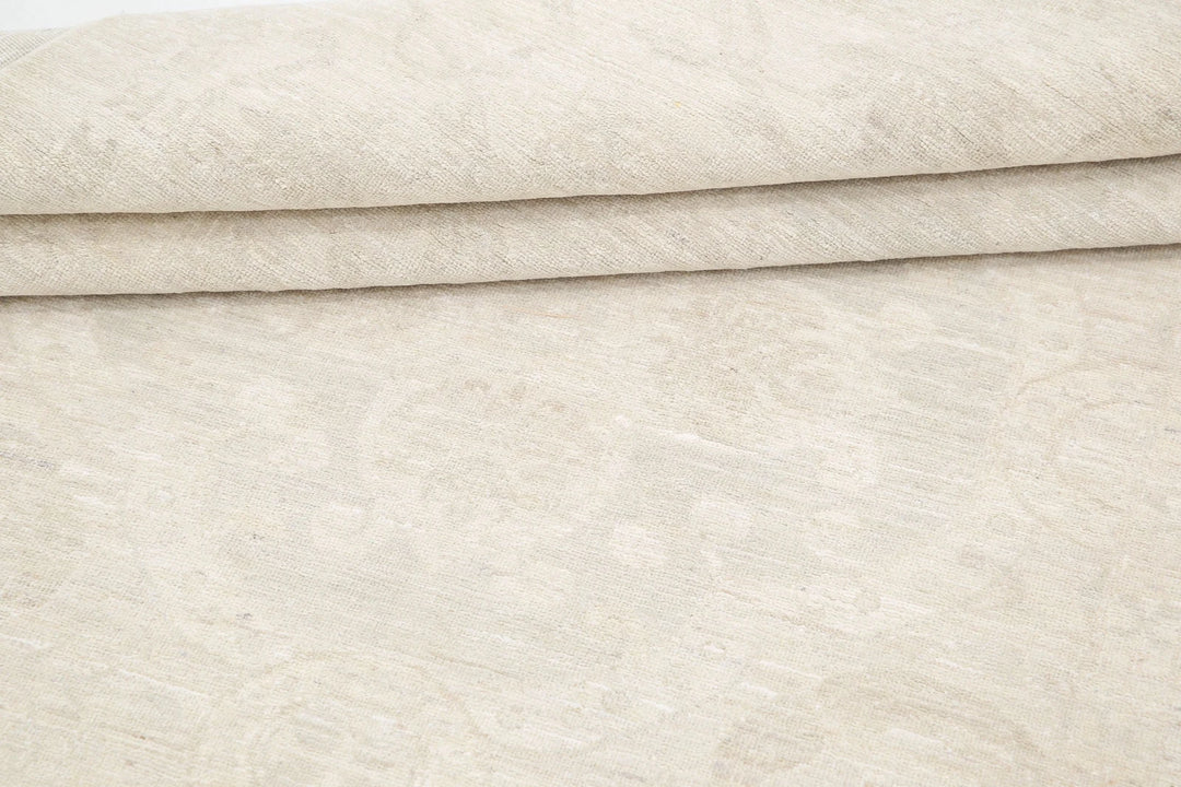 Afghan Serenity Runner Rug 5' 2" x 15' 0" Hand-Knotted | No. AT20530