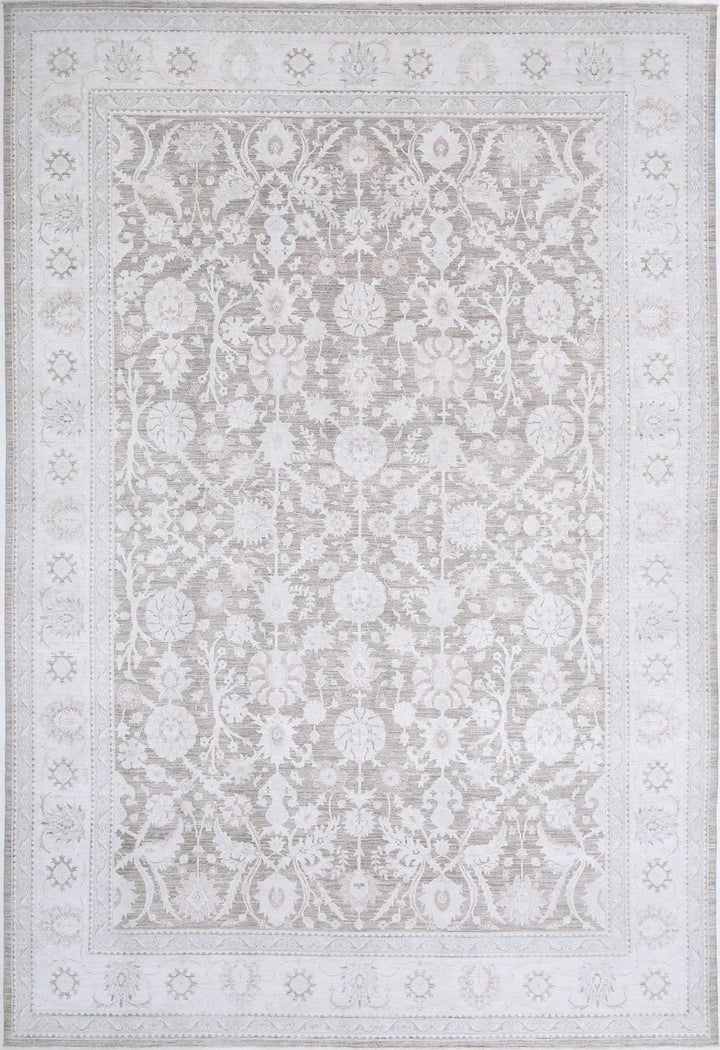 Afghan Serenity Rug 12' 10" x 18' 10" Hand-Knotted | No. AT20560