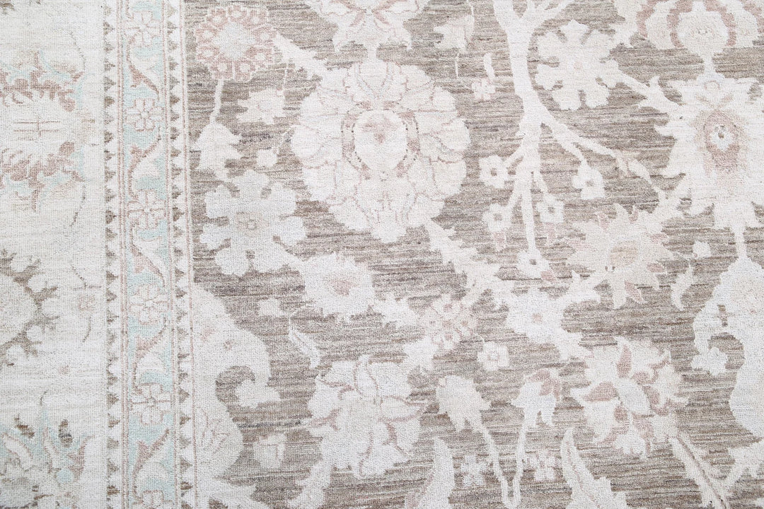 Afghan Serenity Rug 12' 10" x 18' 10" Hand-Knotted | No. AT20560