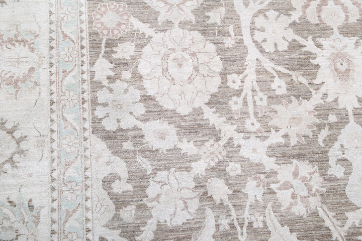 Afghan Serenity Rug 12' 10" x 18' 10" Hand-Knotted | No. AT20560