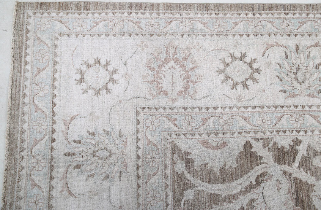 Afghan Serenity Rug 12' 10" x 18' 10" Hand-Knotted | No. AT20560