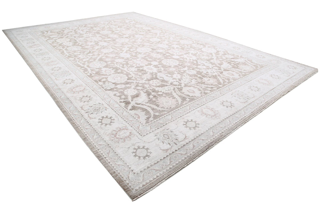 Afghan Serenity Rug 12' 10" x 18' 10" Hand-Knotted | No. AT20560