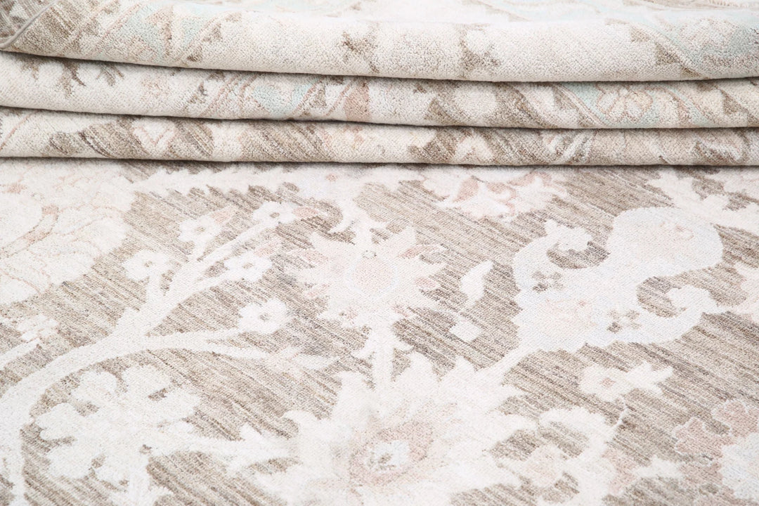 Afghan Serenity Rug 12' 10" x 18' 10" Hand-Knotted | No. AT20560