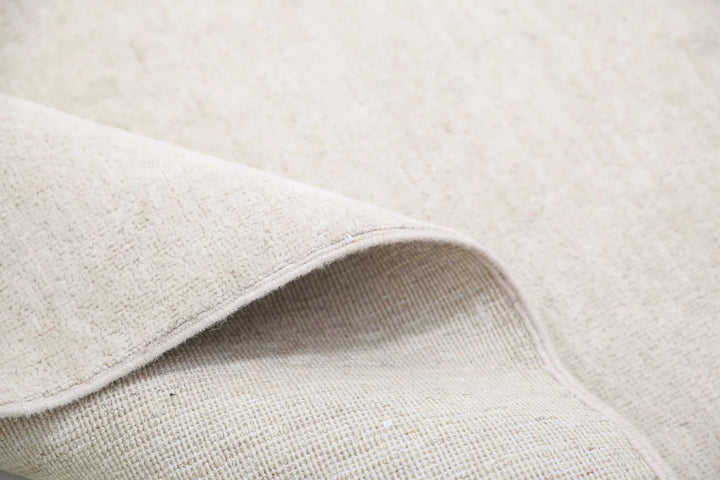 Ivory Afghan Serenity Rug 12' 0" x 16' 2" Hand-Knotted | No. AT20597