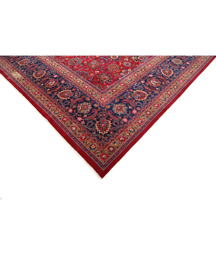 Persian Mashad Rug 11' 8" x 18' 0" Hand-Knotted | No. AT20668