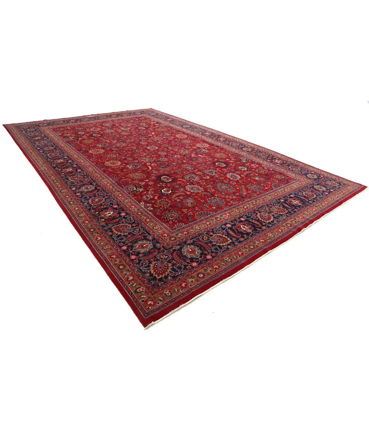 Persian Mashad Rug 11' 8" x 18' 0" Hand-Knotted | No. AT20668