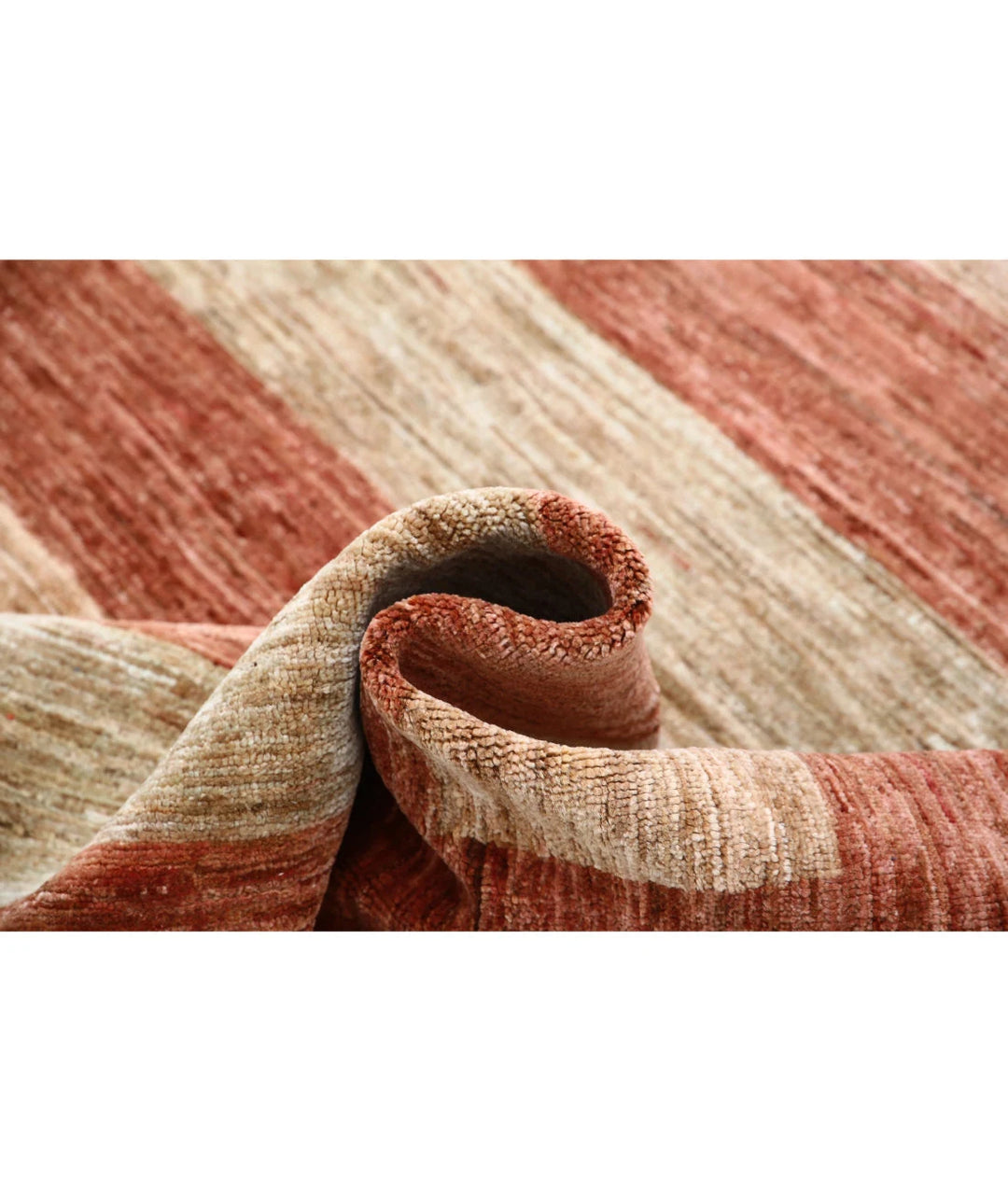 Afghan Modcar Rug 7' 11" x 9' 8" Hand-Knotted | No. AT20747