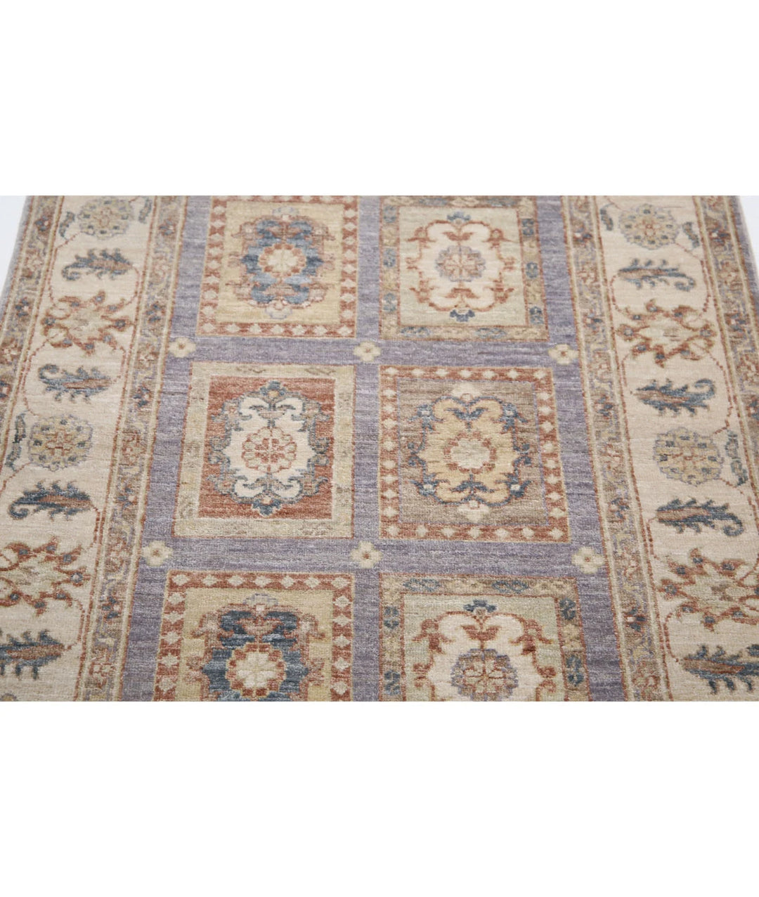 Afghan Bakhtiari Rug 3' 0" x 5' 0" Hand-Knotted | No. AT20783