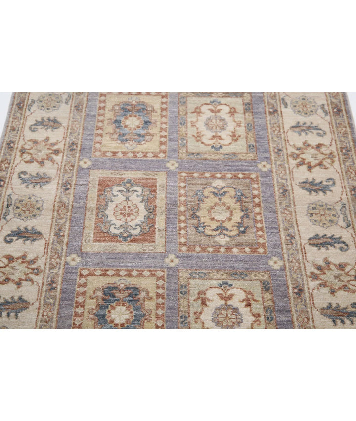 Afghan Bakhtiari Rug 3' 0" x 5' 0" Hand-Knotted | No. AT20783