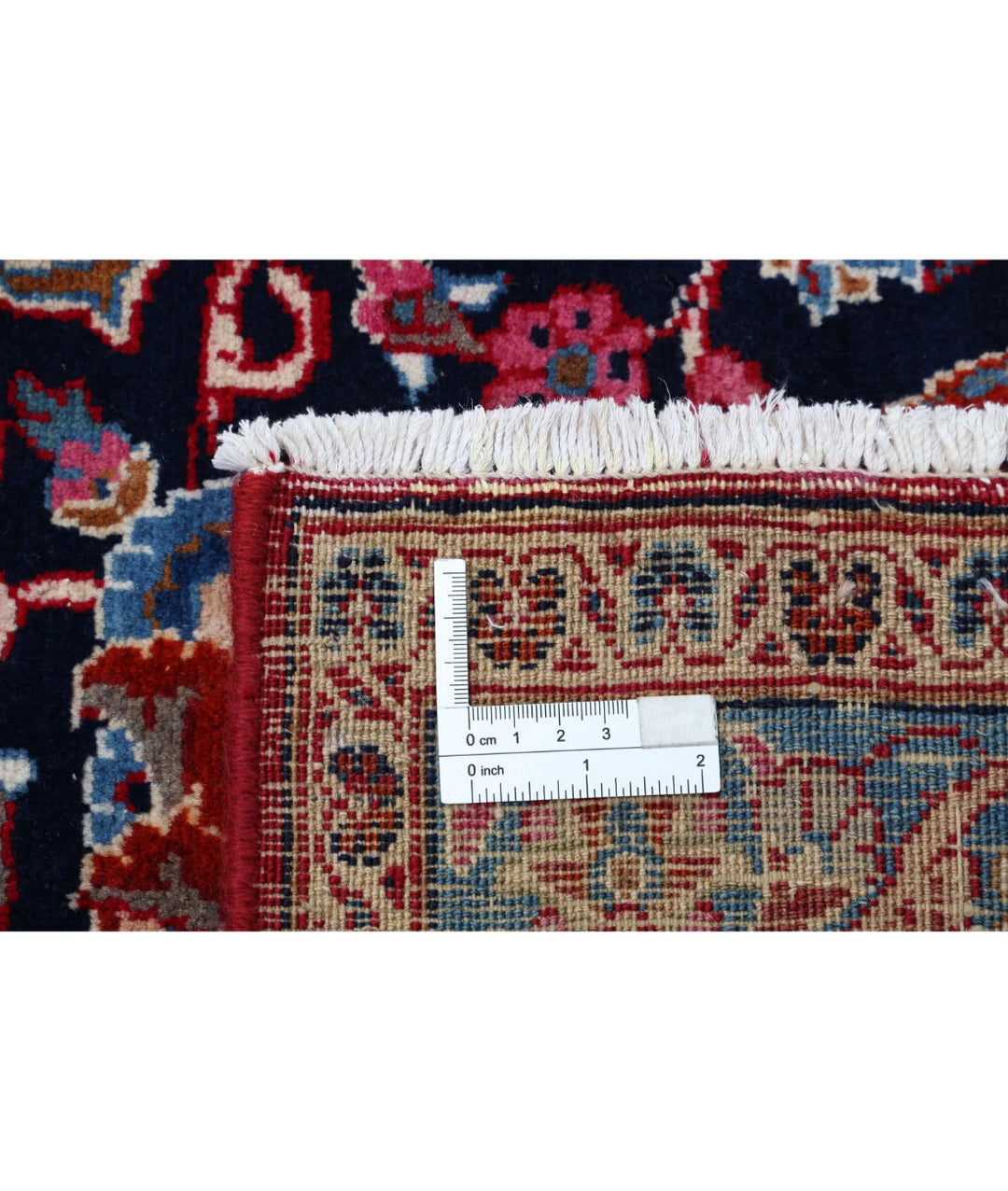 Persian Mashad Rug 9' 8" x 12' 6" Hand-Knotted | No. AT21138