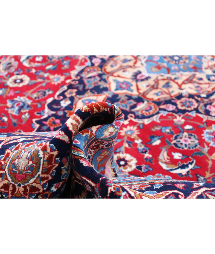 Persian Mashad Rug 9' 8" x 12' 6" Hand-Knotted | No. AT21138