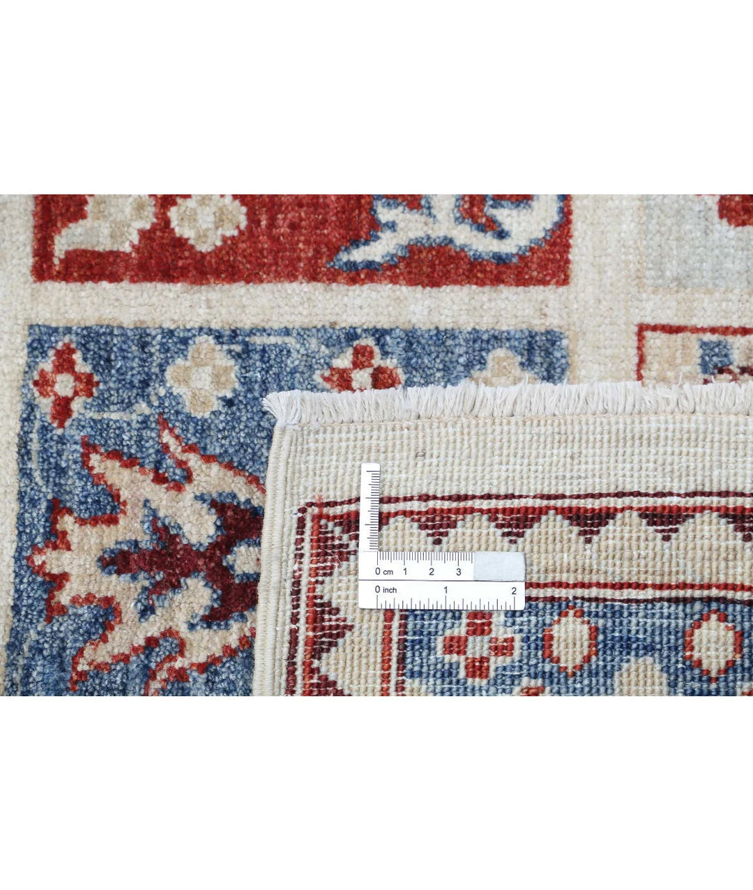 Grey Afghan Bakhtiari Rug 5' 7" x 8' 1" Hand-Knotted | No. AT21173