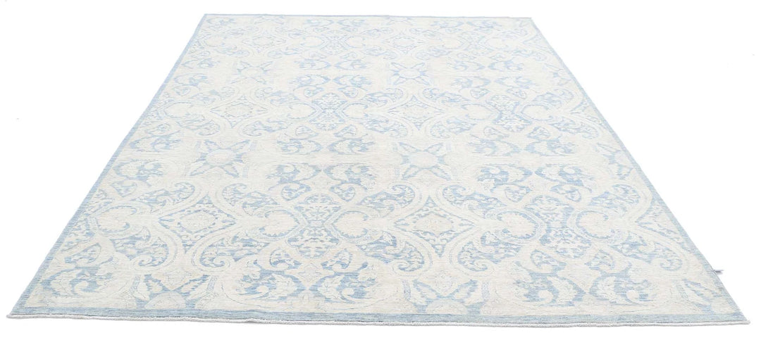 Afghan Oriental Rug 7' 10" x 10' 2" Hand-Knotted | No. AT21638