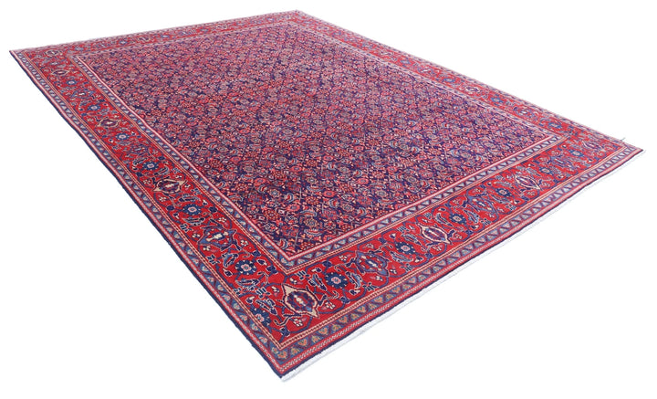 Persian Tabriz Rug 9' 7" x 12' 7" Hand-Knotted | No. AT21677