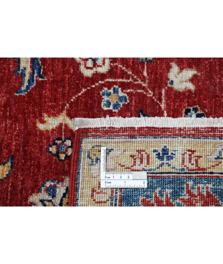 Afghan Ziegler Farhan Rug 5' 6" x 7' 6" Hand-Knotted | No. AT21904