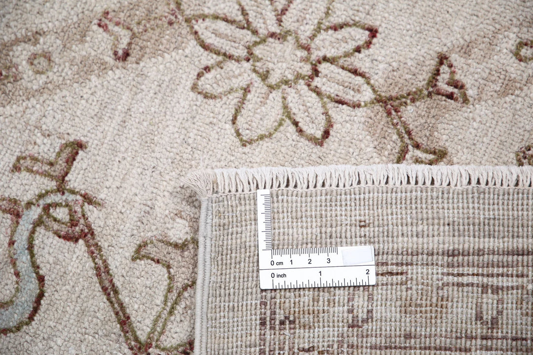 Afghan Serenity Rug 8' 0" x 10' 9" Hand-Knotted | No. AT22099
