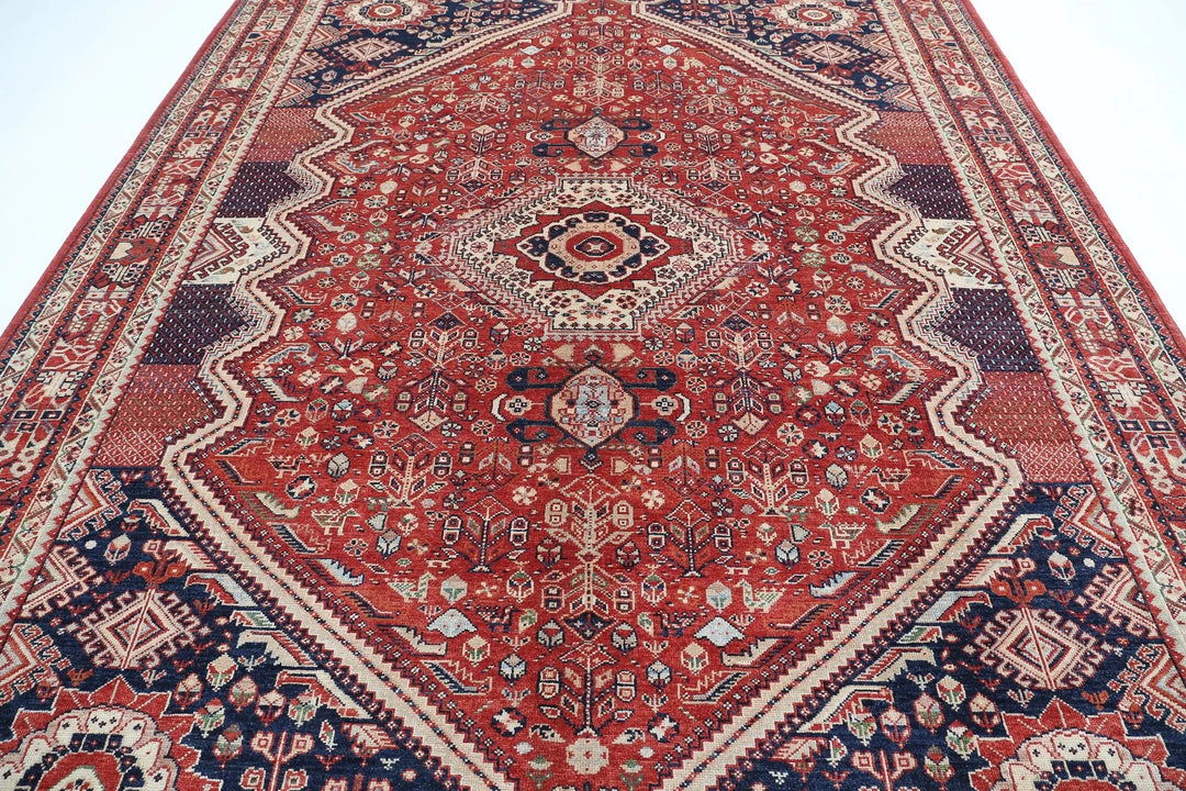 Afghan Ziegler Rug 9' 1" x 11' 7" Hand-Knotted | No. AT22105