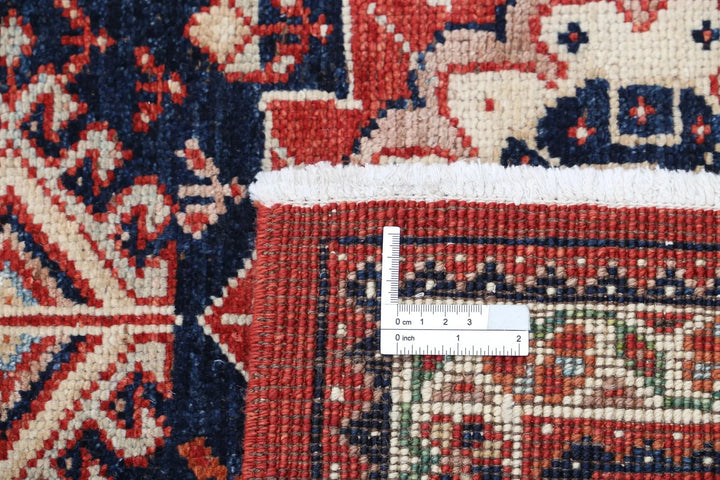 Afghan Ziegler Rug 9' 1" x 11' 7" Hand-Knotted | No. AT22105