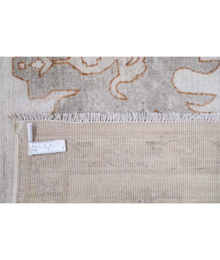 Brown Afghan Serenity Rug 8' 10" x 11' 8" Hand-Knotted | No. AT221465