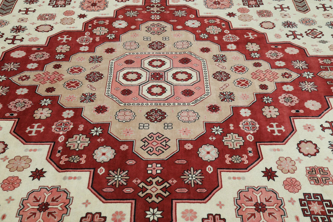 Afghan Ziegler Farhan Rug 11' 10" x 17' 10" Hand-Knotted | No. AT22204