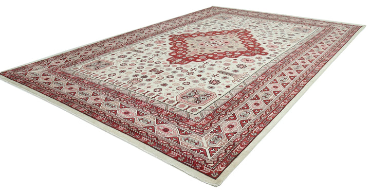 Afghan Ziegler Farhan Rug 11' 10" x 17' 10" Hand-Knotted | No. AT22204
