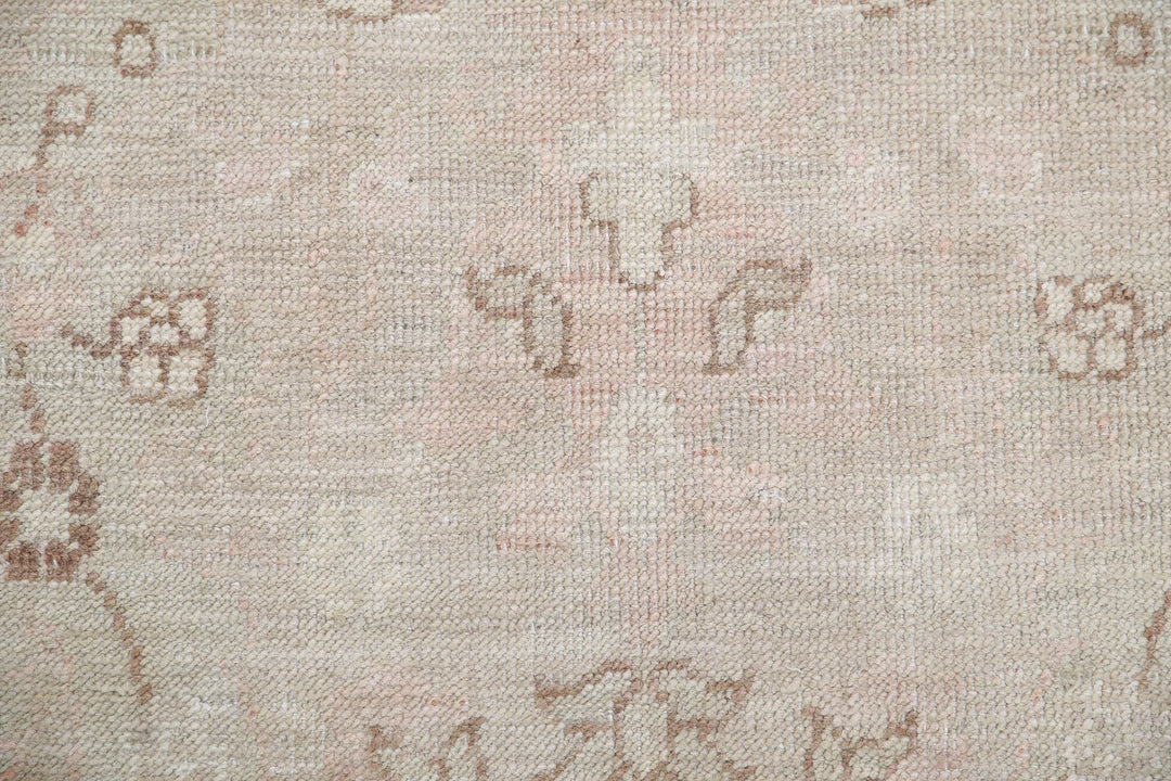 Ivory Afghan Serenity Rug 8' 10" x 12' 1" Hand-Knotted | No. AT22313