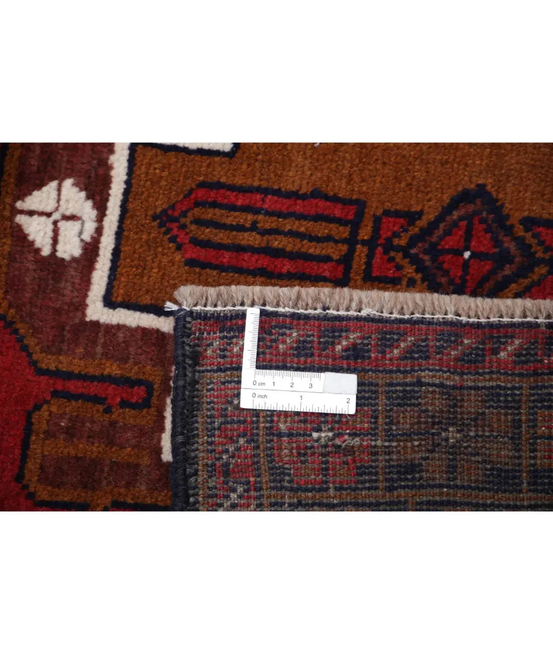 Afghan Tribal Rug 3' 5" x 5' 9" Hand-Knotted | No. AT22476