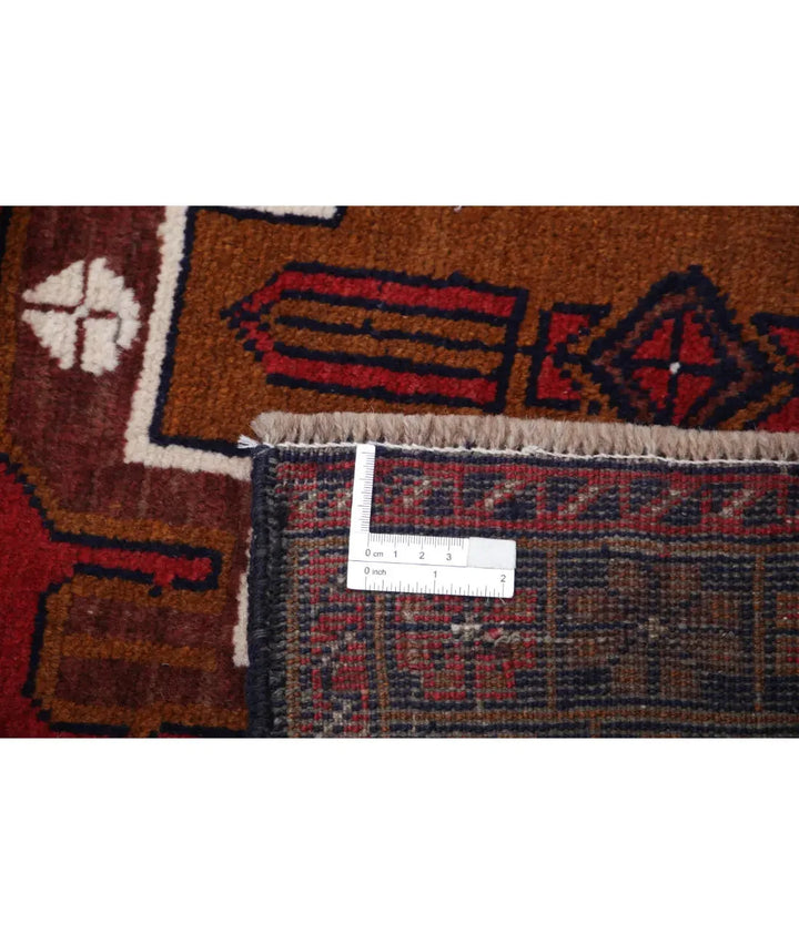 Afghan Tribal Rug 3' 5" x 5' 9" Hand-Knotted | No. AT22476