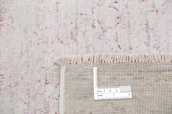 Ivory Afghan Serenity Rug 9' 1" x 11' 2" Hand-Knotted | No. AT22489