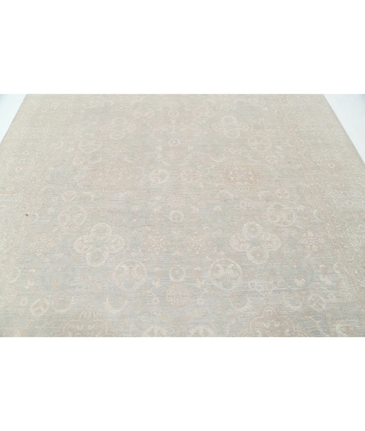 Afghan Tabriz Rug 8' 4" x 9' 11" Hand-Knotted | No. AT22508