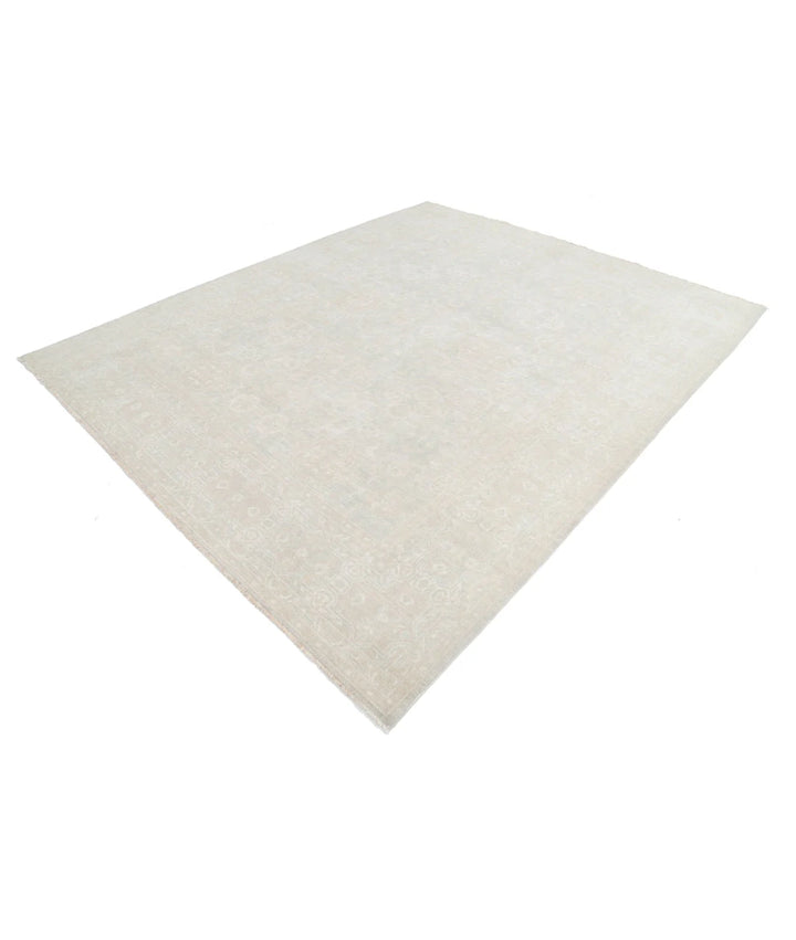 Afghan Tabriz Rug 8' 4" x 9' 11" Hand-Knotted | No. AT22508