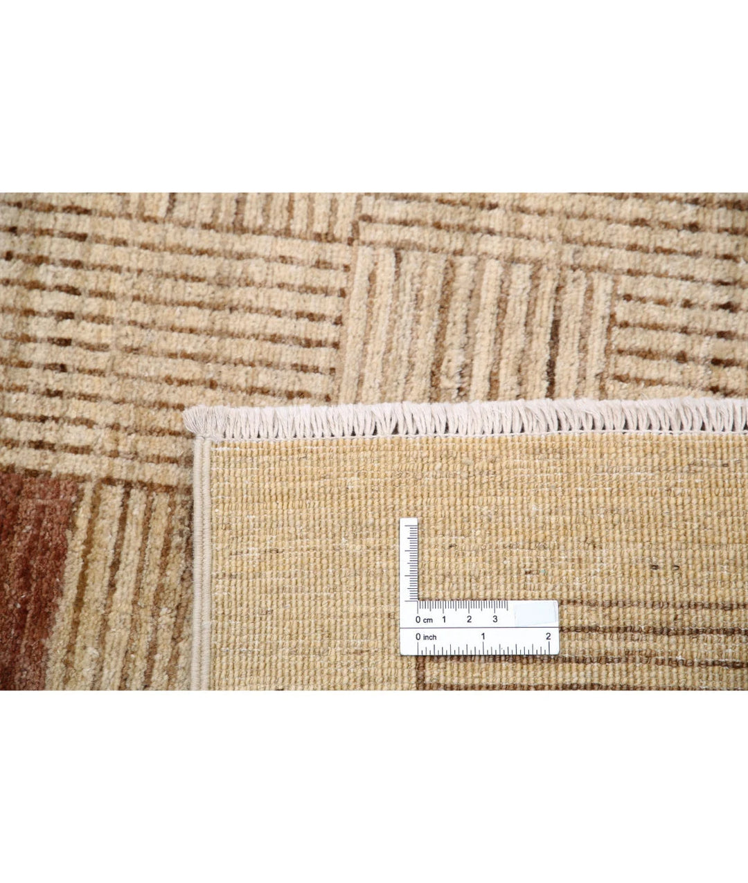 Afghan Modcar Rug 5' 11" x 8' 5" Hand-Knotted | No. AT22729