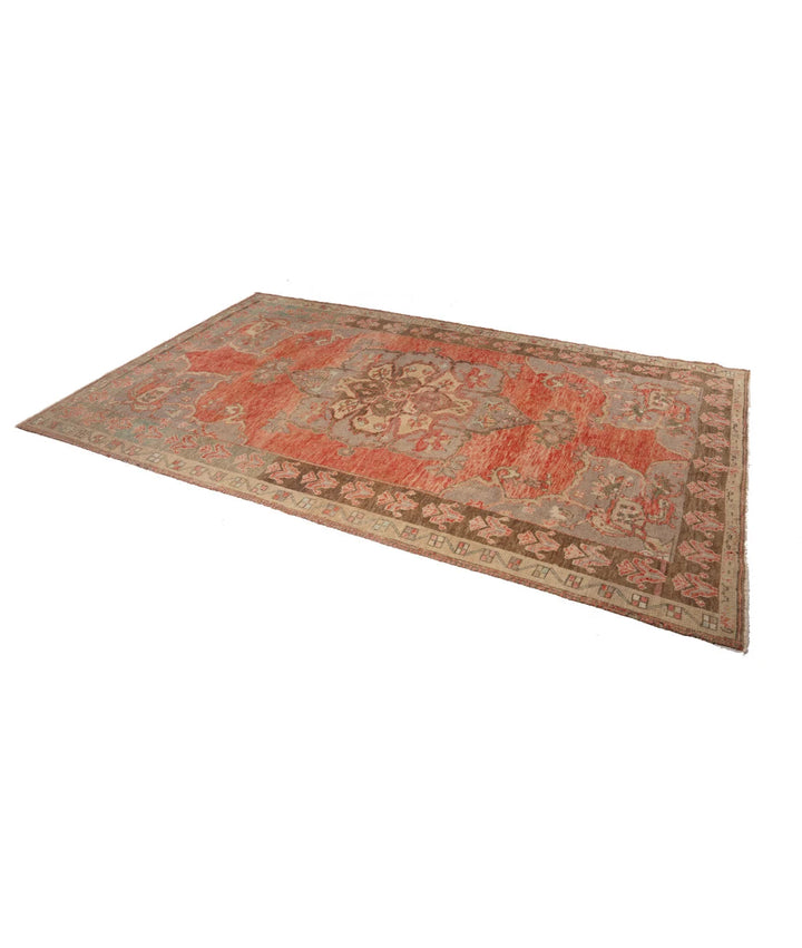 Turkish Vintage Anatolian Rug 6' 0" x 10' 0" Hand-Knotted | No. AT22991