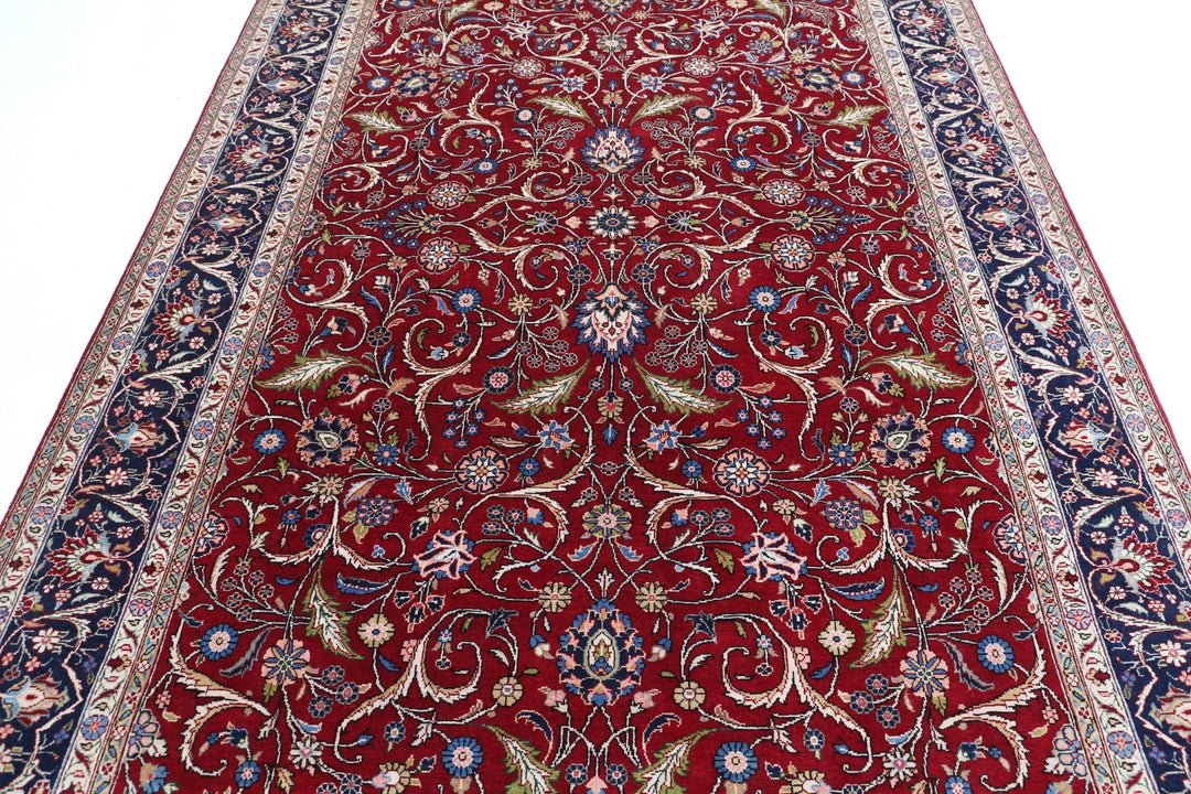 Persian Tabriz Rug 6' 7" x 9' 11" Hand-Knotted | No. AT23562
