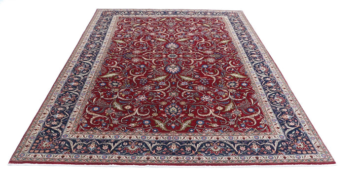 Persian Tabriz Rug 6' 7" x 9' 11" Hand-Knotted | No. AT23562