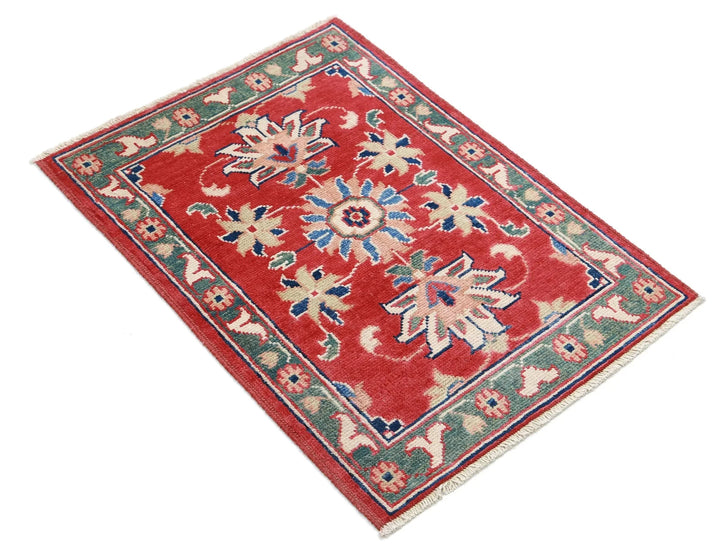 Afghan Ziegler Rug 2' 0" x 2' 9" Hand-Knotted | No. AT23597