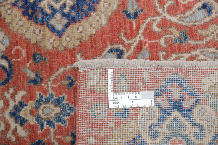 Afghan Ziegler Rug 5' 11" x 8' 10" Hand-Knotted | No. AT23680