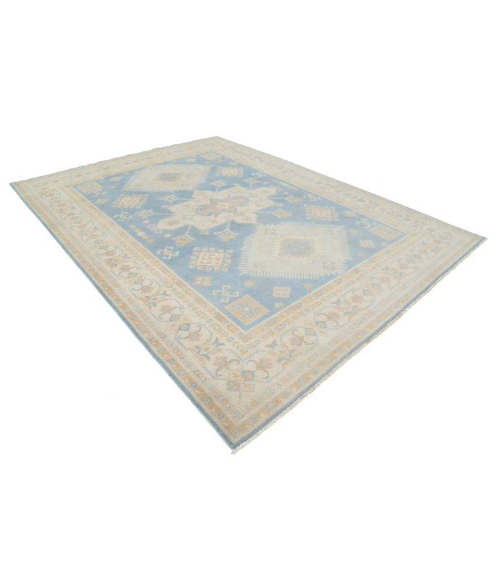 Afghan Kazak Rug 8' 9" x 11' 9" Hand-Knotted | No. AT23730